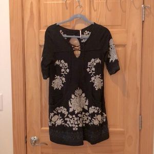 Free People cotton mini dress